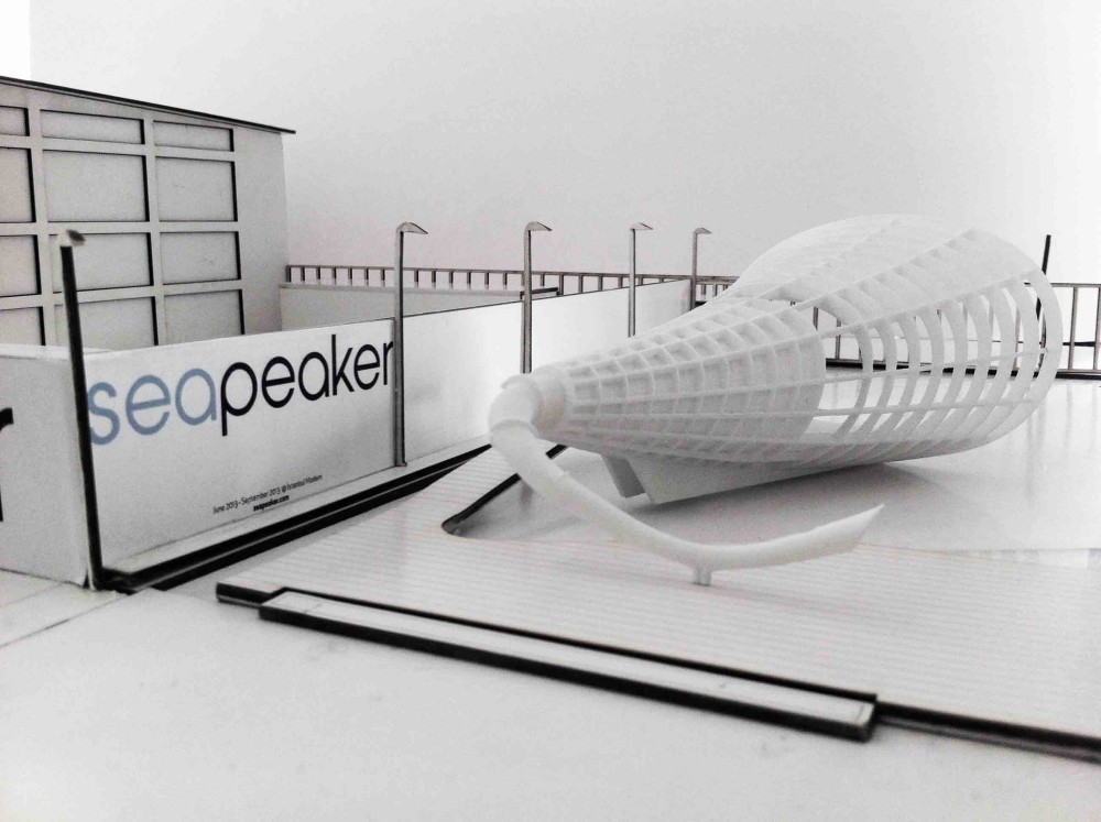 ‘Seapeaker’ YAP Istanbul Modern Proposal / Evren Başbuğ, İnanç Eray, Meriç Kara, Engin Ayaz /