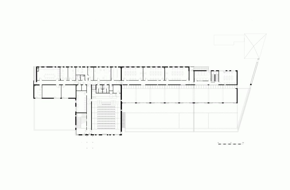 Extension of the IUFM school in Lyon / Atelier de la Passerelle