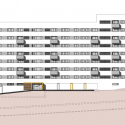 186 Viviendas en Tres Cantos / R&AS 186 Viviendas en Tres Cantos / R&AS North Elevation