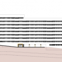 186 Viviendas en Tres Cantos / R&AS 186 Viviendas en Tres Cantos / R&AS South Elevation