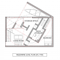 Northern Nautilus / Takato Tamagami Northern Nautilus / Takato Tamagami Mezzanine Floor Plan