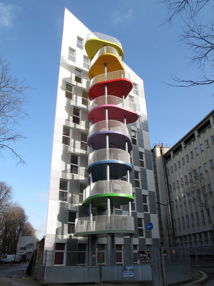 Rebière 21 housing / Hondelatte Laporte Architectes
