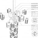 Filament Mind Installation / E/B Office assembly diagram
