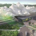 'Under the Cloud' Railway Station Proposal / Arthur Kupreychuk 'Under the Cloud' Railway Station Proposal / Arthur Kupreychuk Courtesy of Arthur Kupreychuk