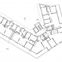Urban Housing Winning Proposal /  ETAT Architects + Spridd Architects third floor plan