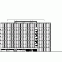 City Green Court / Richard Meier & Partners City Green Court / Richard Meier & Partners South Elevation