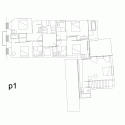 Rehabilitación Hotel Moure / Abalo Alonso Arquitectos Rehabilitación Hotel Moure / Abalo Alonso Arquitectos First Floor Plan