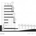 Trees Building for ABBANK Proposal / Vo Trong Nghia Architects Trees Building for ABBANK Proposal / Vo Trong Nghia Architects section
