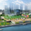 Xin Hua Pudong Waterfront Development Winning Proposal / Inbo + NITA Xin Hua Pudong Waterfront Development Winning Proposal / Inbo + NITA Courtesy of Inbo + NITA