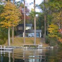Cantilever Lake House / Birdseye Design © Westphalen Photography