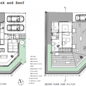 House of Bank and Roof / Masao Yahagi Architects Plans