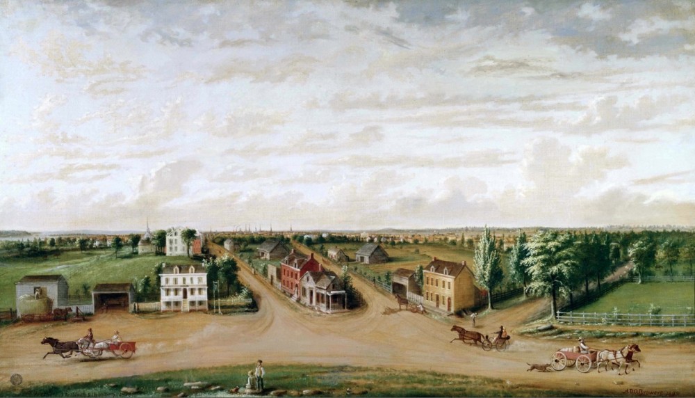 NYC’s Union Square in 1828