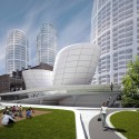 Bratislava Culenova New City Center Proposal / Zaha Hadid Architects Courtesy of Zaha Hadid Architects