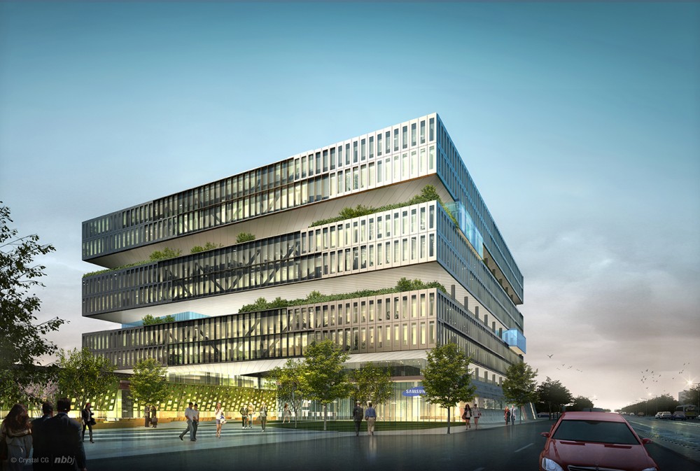 NBBJ Reveals Plans to Extend Samsung’s Silicon Valley Headquarters