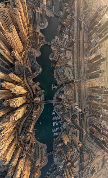 Dubai. Image via ArchDaily pinterest, courtesy of airpano.com