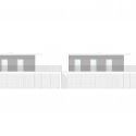 Houses in Setubal / OW arquitectos East Elevation