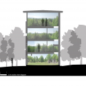 Glen Lake Tower / Balance Associates, Architects Glen Lake Tower / Balance Associates, Architects Section