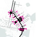 Re-Think Athens Winning Proposal / OKRA Re-Think Athens Winning Proposal / OKRA continuity walking experience diagram
