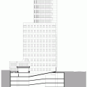 Edificio Manantiales / Izquierdo Lehmann Arquitectos North Elevation
