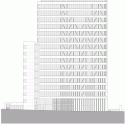 Edificio Manantiales / Izquierdo Lehmann Arquitectos West Elevation