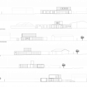 Tienda y oficinas Muebles Gacitúa / DX Arquitectos Section and Elevations