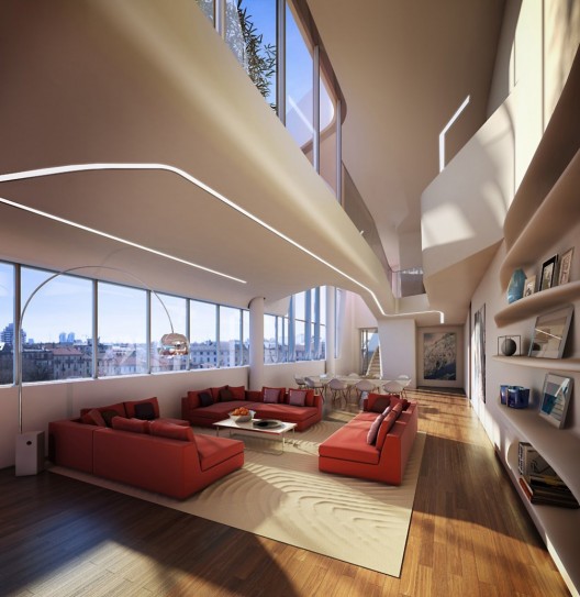 © Zaha Hadid Architects, Courtesy of CityLife