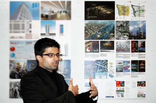 Arpan Bakshi, the sustainability manager for OMA's Essence Financial Building. Image via Arpan Bakshi.