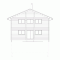 House in Reckingen / Roman Hutter Architektur Elevation