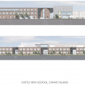 Castle View School / Nicholas Hare Architects Castle View School / Nicholas Hare Architects Elevation