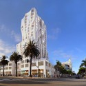 Gehry Designs Mixed-Use Tower for Downtown Santa Monica Gehry Designs Mixed-Use Tower for Downtown Santa Monica © Gehry Partners