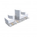 Media City Bergen (MCB) Winning Proposal / MAD arkitekter open up ground floor diagram
