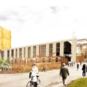 Speirs Locks Student Campus Proposal / Stallan-Brand view from SawmillField Street