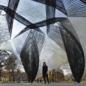 ICD/ITKE Research Pavilion / University of Stuttgart, Faculty of Architecture and Urban Planning ICD/ITKE Research Pavilion / University of Stuttgart, Faculty of Architecture and Urban Planning Courtesy of ICD-ITKE