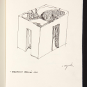 Vegetation Room Inhotim / Cristina Iglesias Sketch