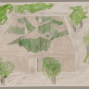 Vegetation Room Inhotim / Cristina Iglesias Sketch