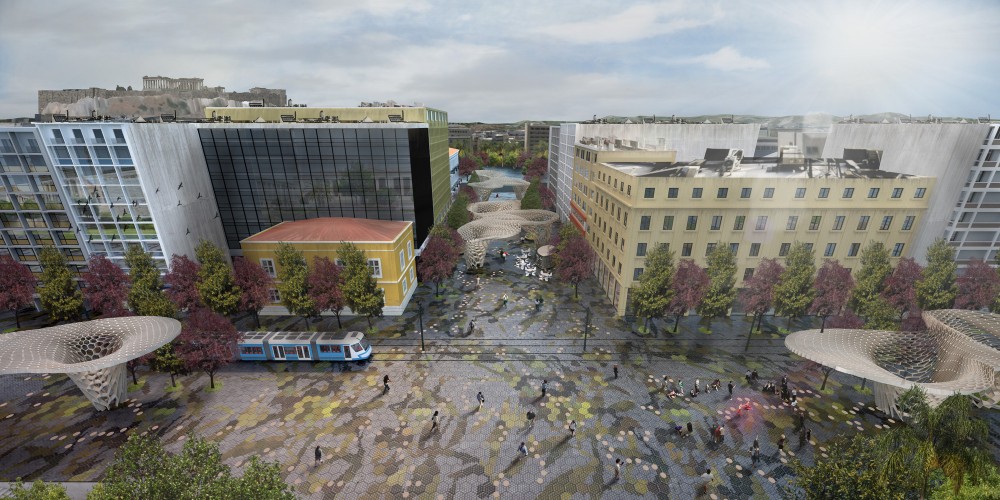 Re-Think Athens Competition Entry / ABM Arquitectos