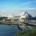 Changsha Meixihu International Culture and Art Centre / Zaha Hadid Architects Courtesy of Zaha Hadid Architects
