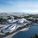 Changsha Meixihu International Culture and Art Centre / Zaha Hadid Architects Courtesy of Zaha Hadid Architects