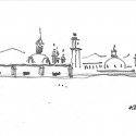 Museo Amparo / TEN Arquitectos Museo Amparo / TEN Arquitectos Sketch