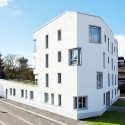 Transition Centre of 24 housing in Rambouillet / Benjamin Fleury Transition Centre of 24 housing in Rambouillet / Benjamin Fleury © David Boureau