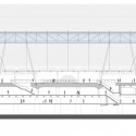 Toronto Union Station: Go Transit Roof Proposal / Zeidler Partnership Architects Toronto Union Station: Go Transit Roof Proposal / Zeidler Partnership Architects east-west section
