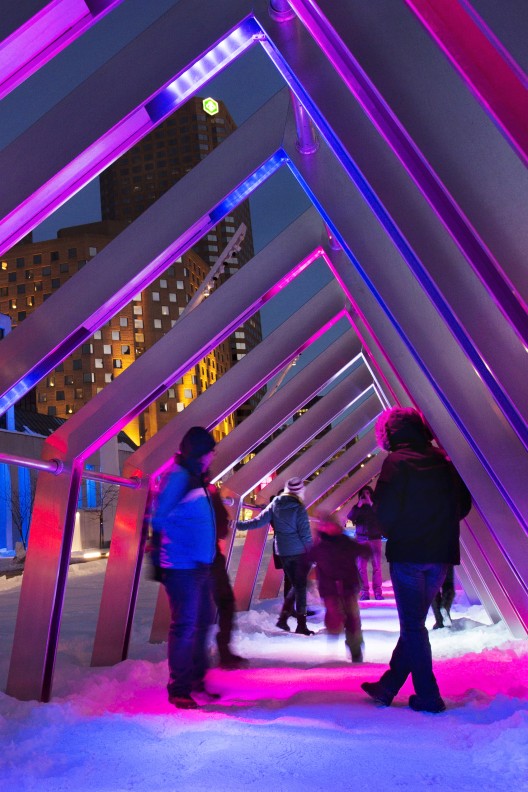 Courtesy of Martine Doyon, Montreal Quartier des Spectacles Partnership