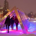 Iceberg / ATOMIC3 Courtesy of Martine Doyon, Montreal Quartier des Spectacles Partnership