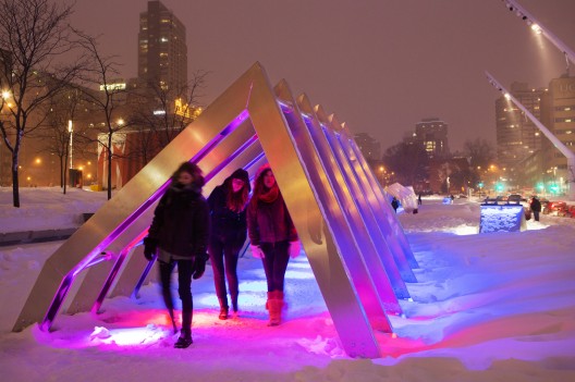 Courtesy of Martine Doyon, Montreal Quartier des Spectacles Partnership