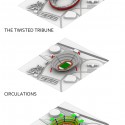 'The Twist': Tokyo Olympic Stadium Competition Entry / MenoMenoPiu Architects + FHF Architectes diagrams