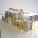 CITE DES AFFAIRES IN SAINT-ETIENNE / Manuelle Gautrand Architecture Model