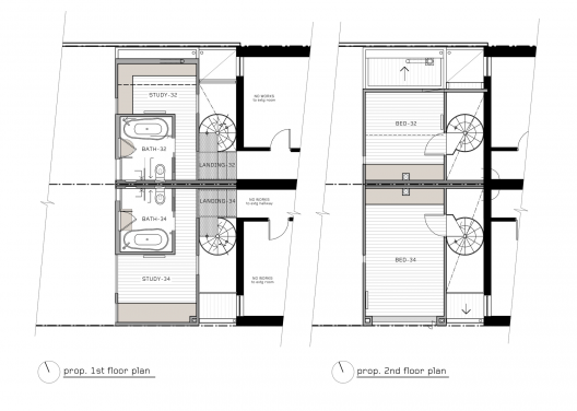 First & Second Floor Plan