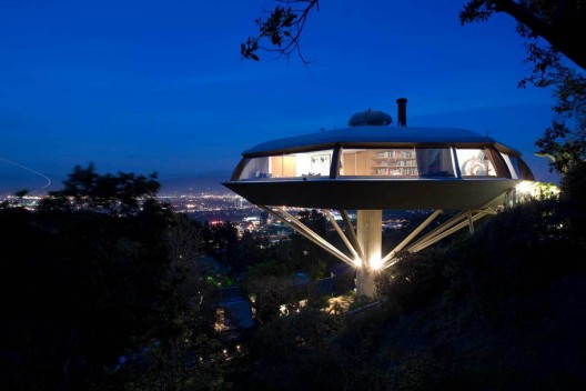 Chemosphere, by John Lautner - the architect whose work has been most used (and abused) by Hollywood. Photo © Joshua White/JWPictures.com
