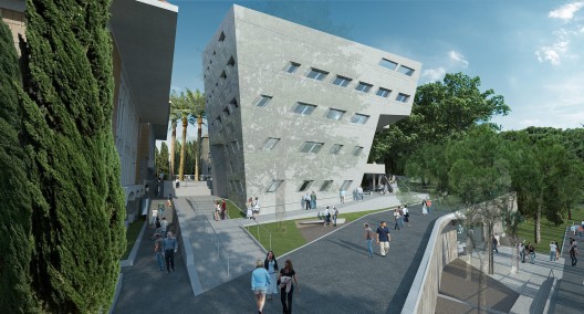 The Issam Faris Institute at the American University of Beirut's Historic Campus. Image © Zaha Hadid Architects.