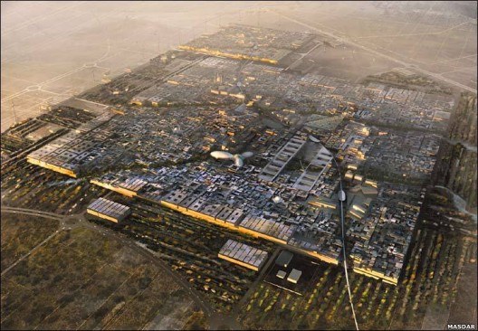 Visualization of Masdar City © Foster + Partners